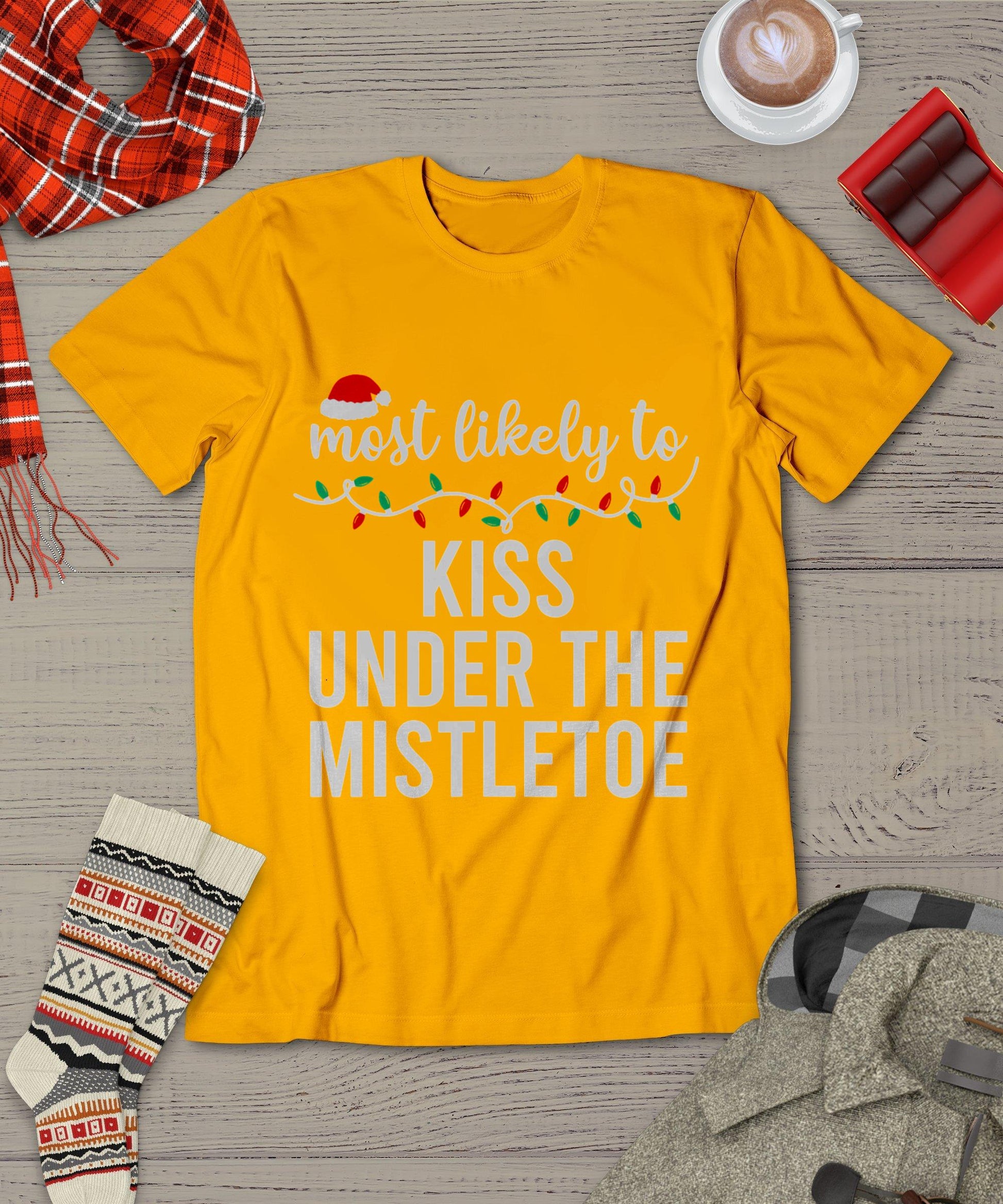 Most Likely To Christmas Shirt Matching Family Pajamas Funny T-Shirt