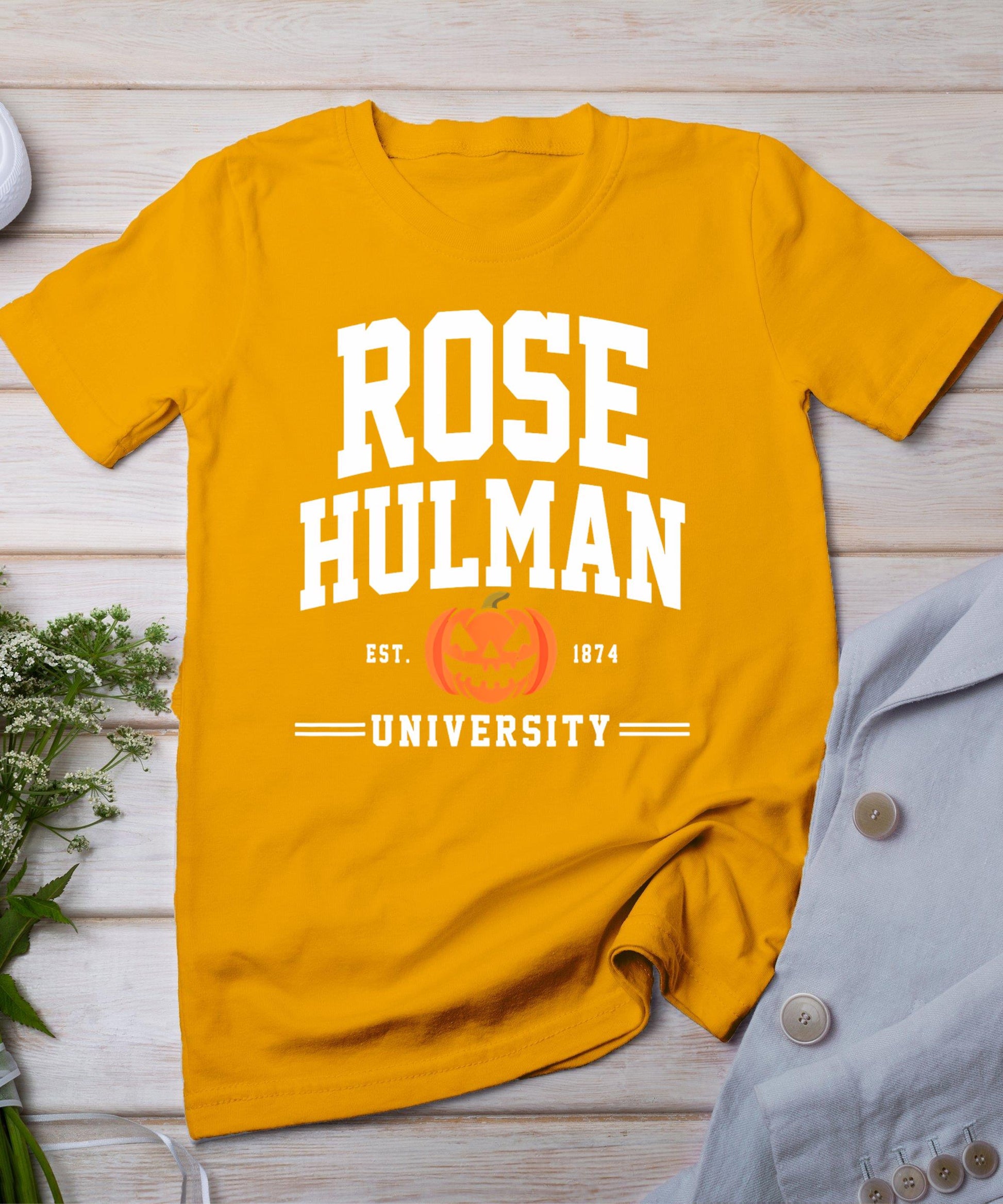 Rose-Hulman Institute Technology University Arch Halloween T-Shirt