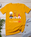 Gnomes Halloween Christmas Thanksgiving Happy Hallothanksmas T-Shirt