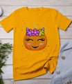 Cute Unicorn Pumpkin Girls Kids Funny Halloween T-Shirt