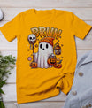 Bruh Ghost Halloween Cute Ghost Trick Or Treat Candy Kids T-Shirt