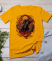 Scary Pumpkin Headless Horseman Halloween T-Shirt