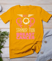 My God Stronger Than Breast Cancer Awareness Christian Women T-Shirt