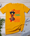 Give Thanks Bro Cute Turkey Toddler Thankful Thanksgiving T-Shirt