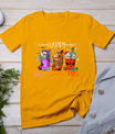 Happy Hallothanksmas Halloween Thanksgiving Christmas T-Shirt