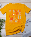 Fall In Love With Music Groovy Thanksgiving Music Teacher T-Shirt