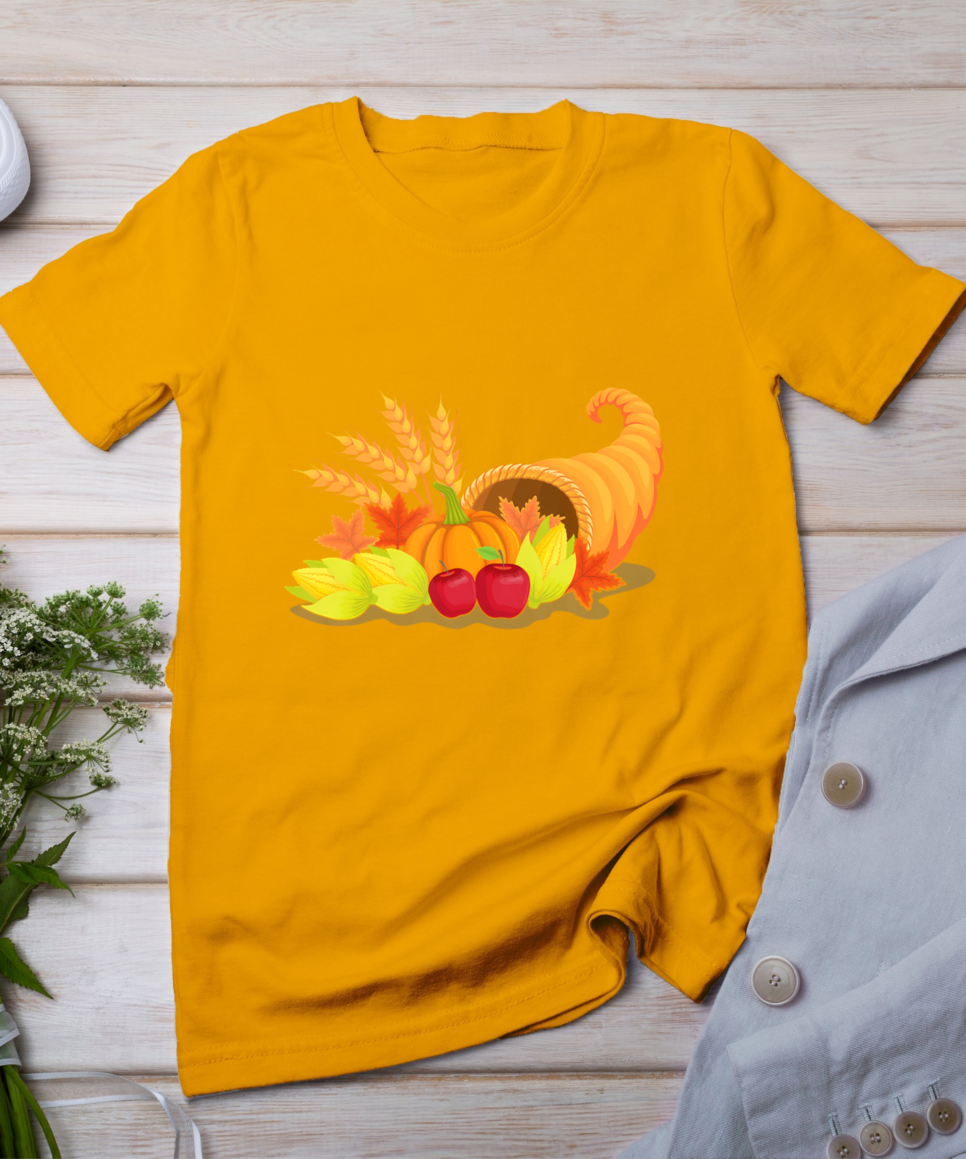 Thanksgiving Cornucopia Tshirt