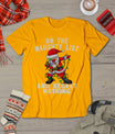 On The Naughty List And I Regret Nothing Shirt Dabbing Santa T-Shirt