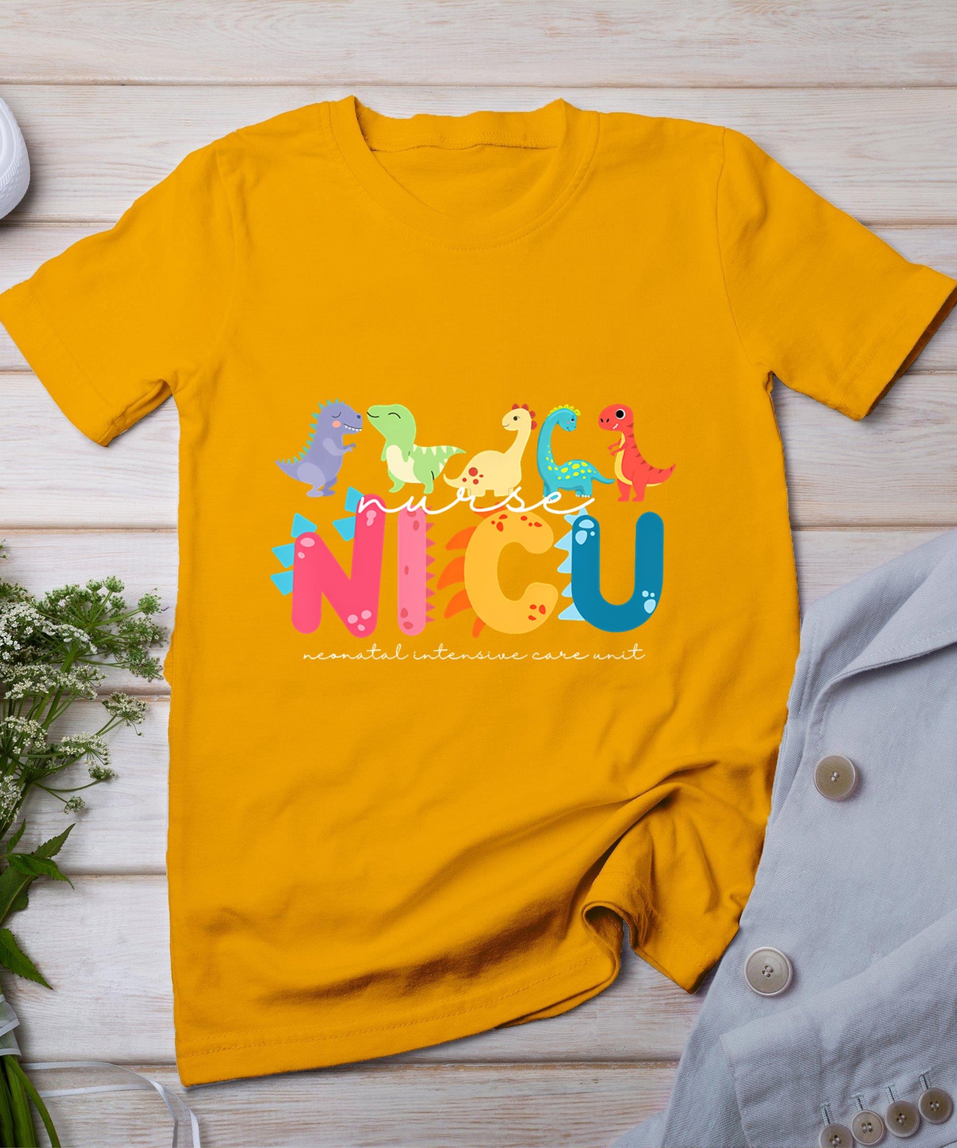 Nicu Nurse Neonatal Itensive Care Unit Nursing T-Shirt