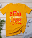 Santa's Favorite Nurse Christmas T-Shirt