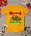 Christmas Xylophone Playing Shirt Three Santa Elf Xylophones T-Shirt