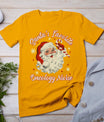 Santa's Favorite Oncology Nurse Vintage Christmas Chemo T-Shirt