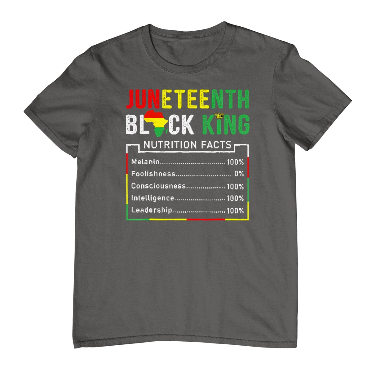Awesome Juneteenth Black King Melanin Fathers Day Men Boys T-Shirt