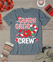 Candy Cane Crew - Funny Christmas Holiday Men Women T-Shirt