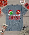 Chest Nuts Christmas Shirt Funny Matching Couple Chestnuts T-Shirt