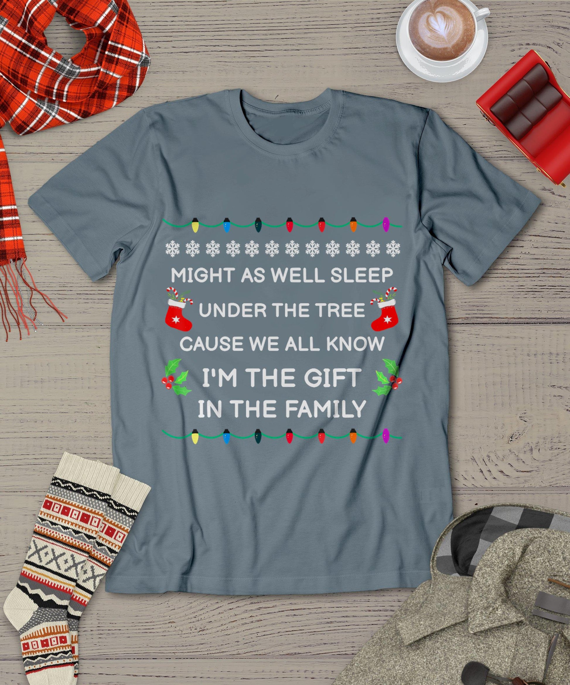 Christmas Humor Men Women Favorite Person Funny Christmas T-Shirt