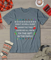 Christmas Humor Men Women Favorite Person Funny Christmas T-Shirt