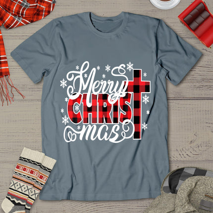 Merry Christ Mas Christian Jesus Christmas Pjs Xmas Pajamas T-Shirt