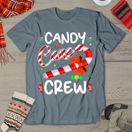 Candy Cane Crew Funny Christmas Candy Lover X-Mas Gifts T-Shirt