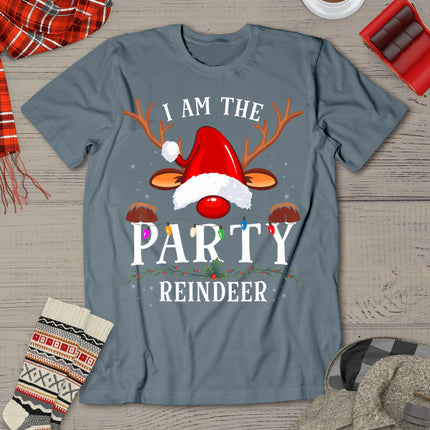 I Am The Party Reindeer Christmas Family T-Shirt