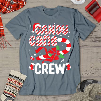 Candy Cane Crew - Funny Christmas Holiday Men Women T-Shirt