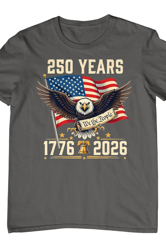 250 Anniversary Usa Patriotic Eagle 250th 4th Of July 2026 T-Shirt