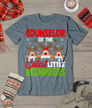 Counselor Of The Cutest Reindeers Christmas Counselor T-Shirt