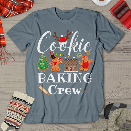 Christmas Cookie Baking Crew Family Baking Team Funny Cookie T-Shirt