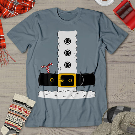 Christmas Shirt Santa Claus Suit Adult Men Women Kids Shirt T-Shirt