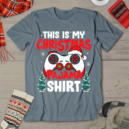 This Is My Christmas Pajama Video Game Gamer Boys Teens T-Shirt