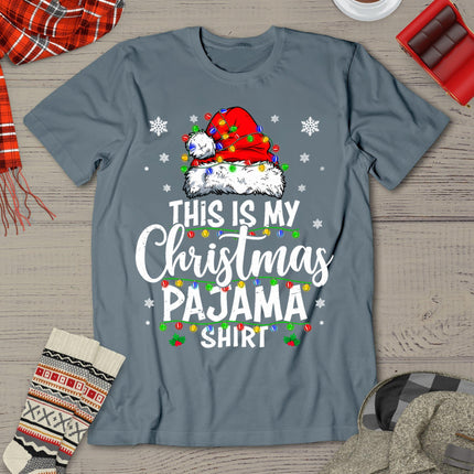 This Is My Christmas Pajama Shirt Lights Men Women Kid T-Shirt