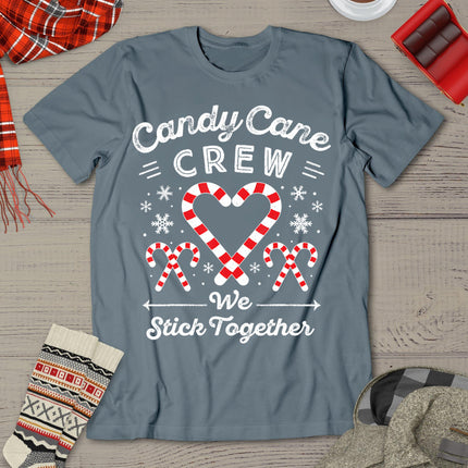 Christmas Candy Cane Heart Holiday Family Matching Pajama Pj T-Shirt