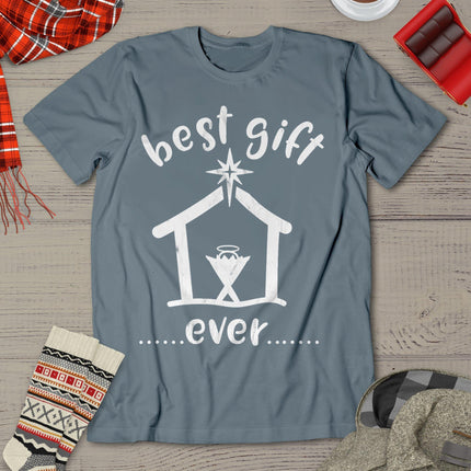 Christian Christmas Shirt Best Gift Ever Jesus Story T-shirt