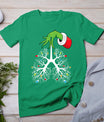 Christmas Nurse Respiratory Therapist Lung Lights Funnyx-Mas T-Shirt