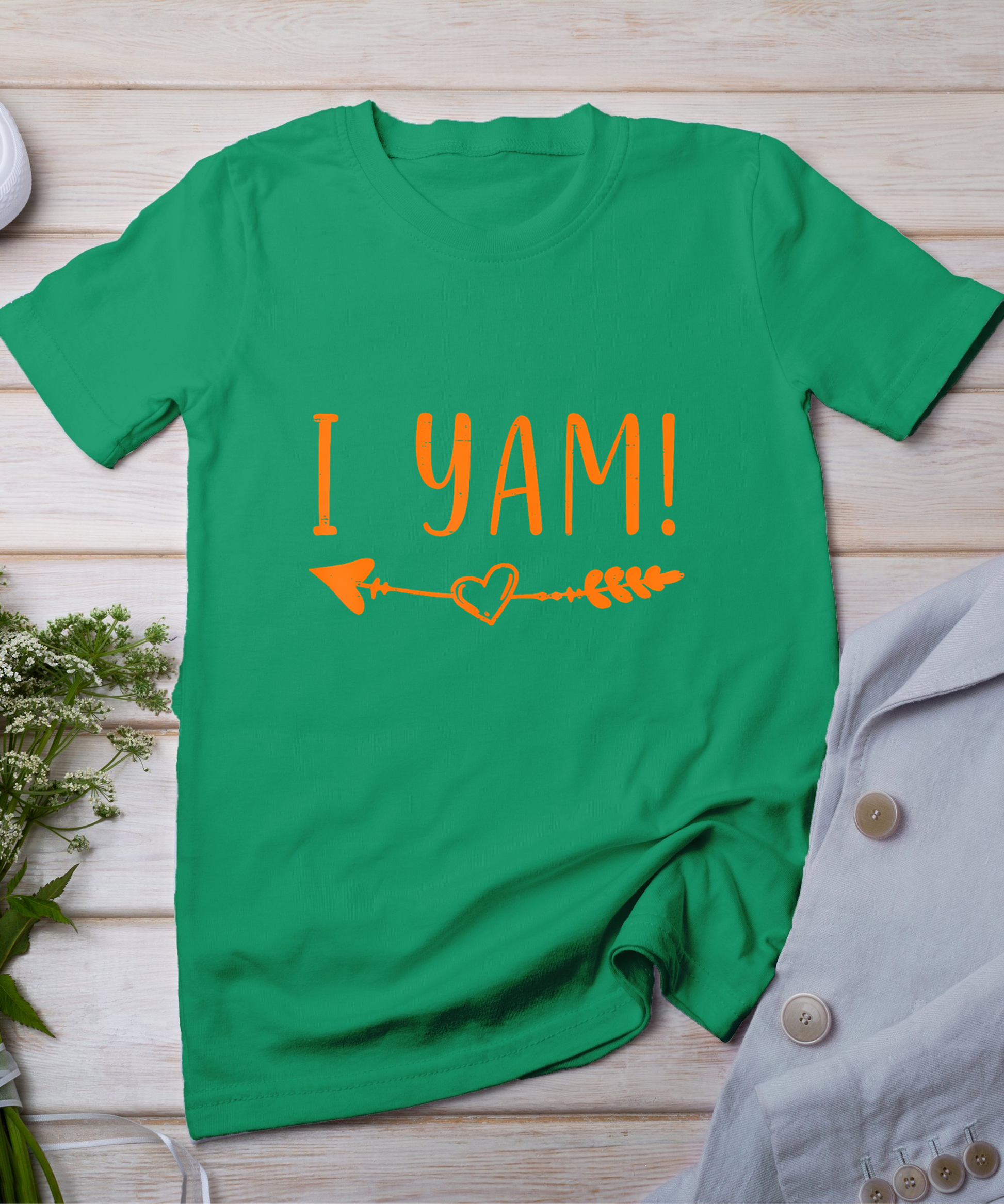 Thanksgiving Matching Couple She'S My Sweet Potato I Yam T-Shirt