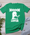 Booook Lover Cute Ghost Bookworm Book Lover Halloween T-Shirt