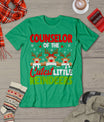 Counselor Of The Cutest Reindeers Christmas Counselor T-Shirt