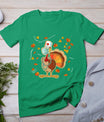 Thanksgiving Scrub Tops Women Turkey Nurse Holiday Nursing T-Shirt