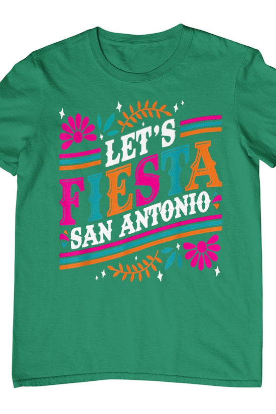 Lets Fiesta San Antonio Retro Fiesta Cinco De Mayo Mexican T-Shirt