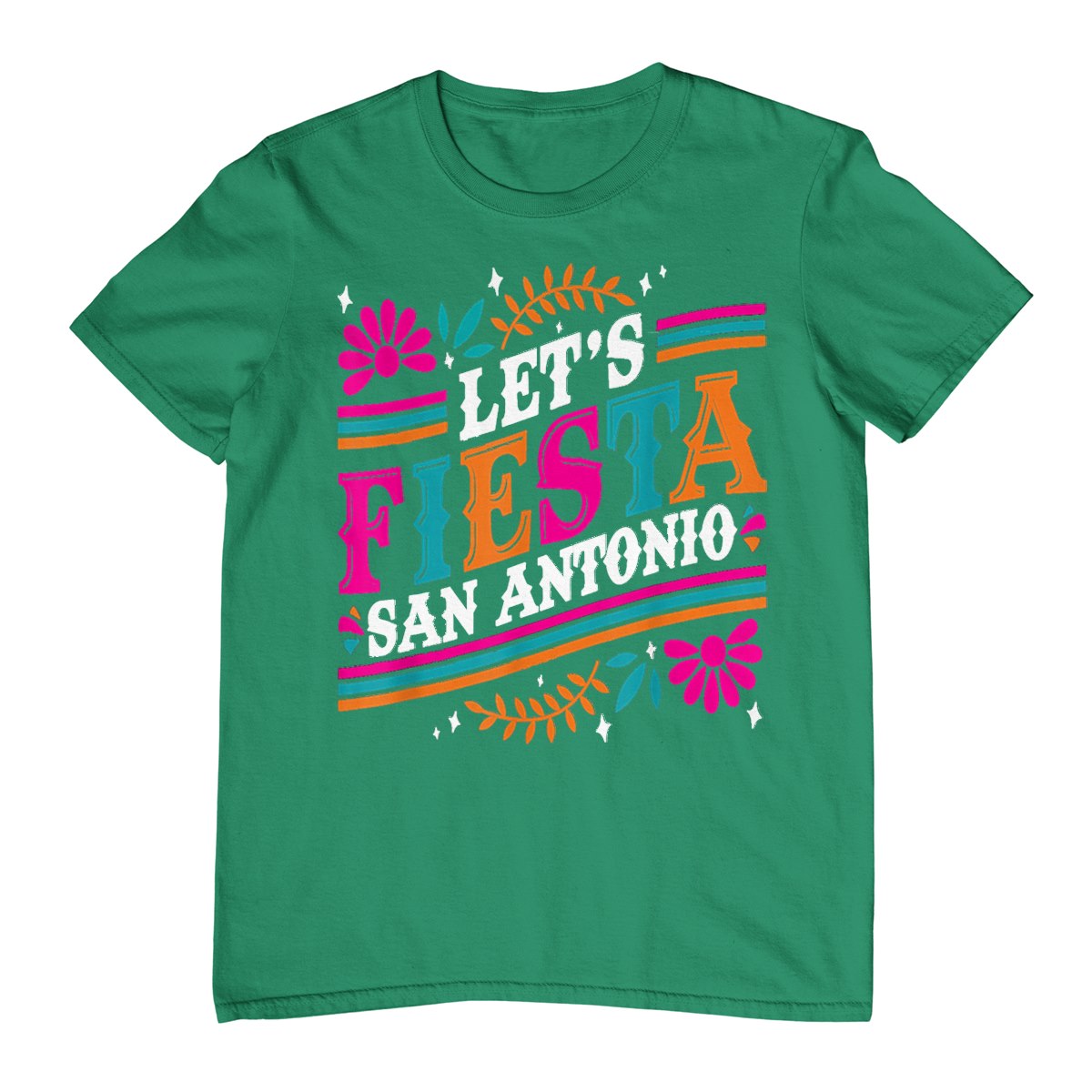 Lets Fiesta San Antonio Retro Fiesta Cinco De Mayo Mexican T-Shirt