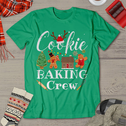 Christmas Cookie Baking Crew Family Baking Team Funny Cookie T-Shirt