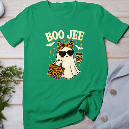 Boo JEE Ghost Shirt Halloween Women Girls Boojee Halloween T-Shirt