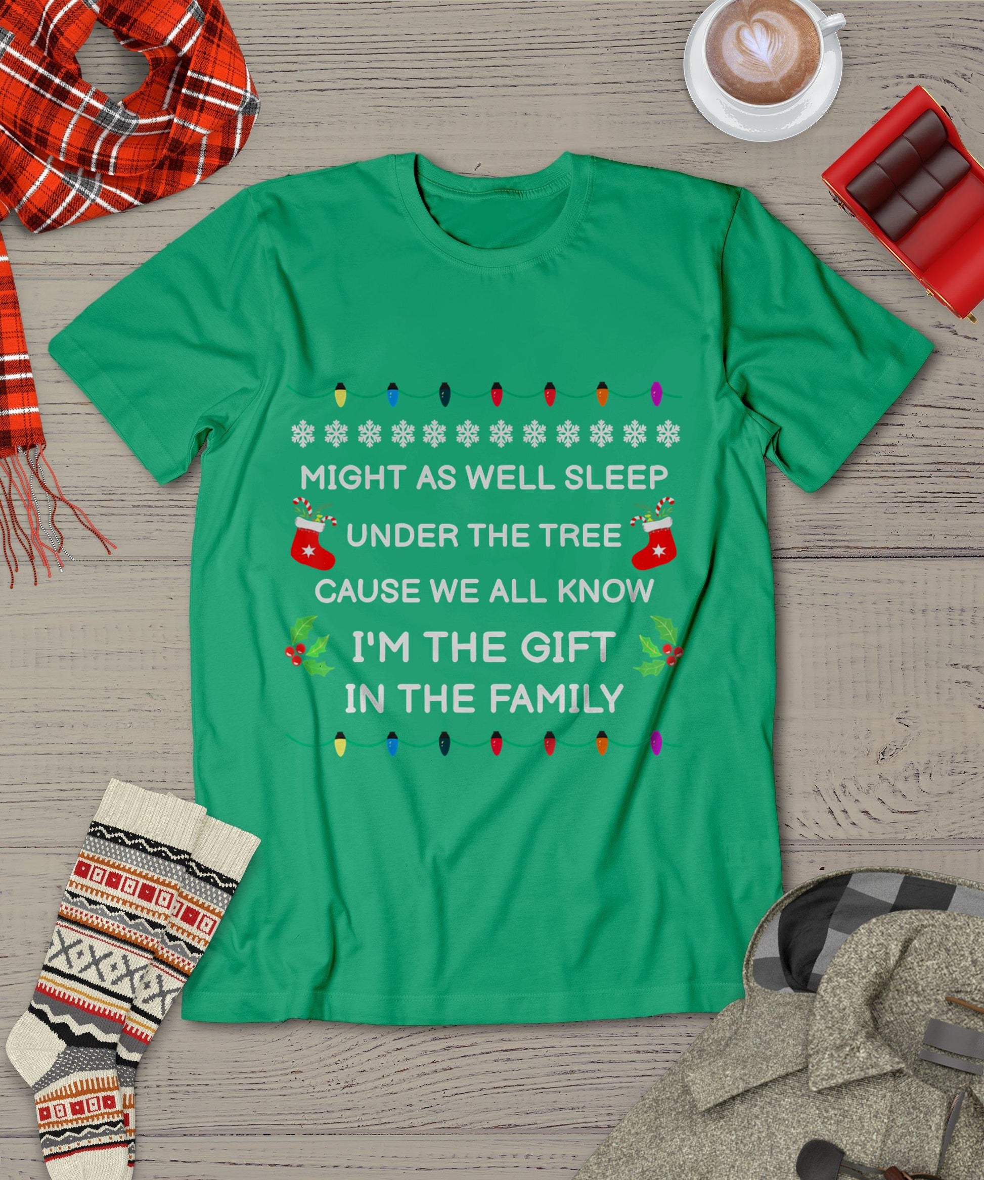 Christmas Humor Men Women Favorite Person Funny Christmas T-Shirt