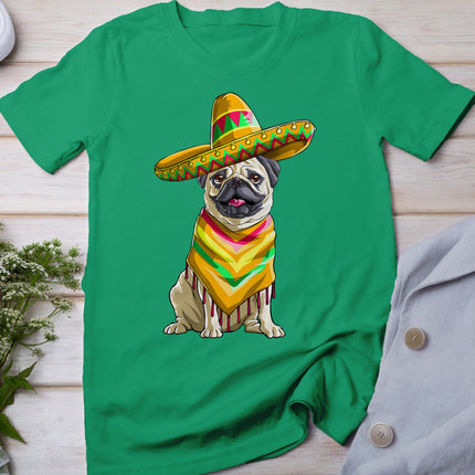 Cinco De Mayo Pug Women Men Kids Sombrero T-Shirt