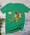 Nurse Thanksgiving Shirt Health Worker Nursing Fall Turkey T-Shirt