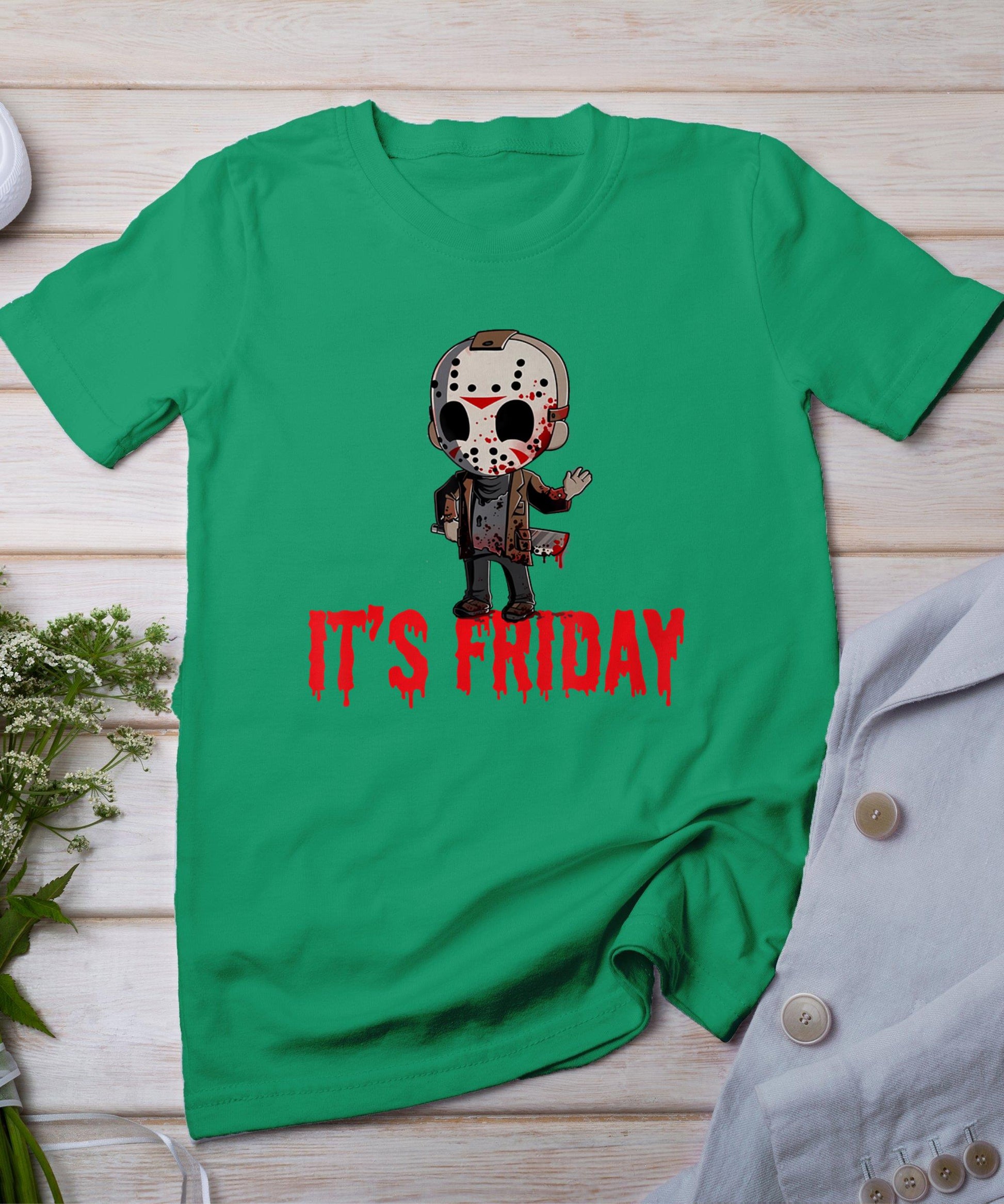 Funny Friday 13th Funny Halloween Horror T-Shirt