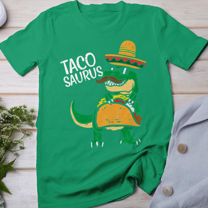 Tacosaurus Taco Dino Trex Cinco De Mayo Kids Toddler Boys T-Shirt