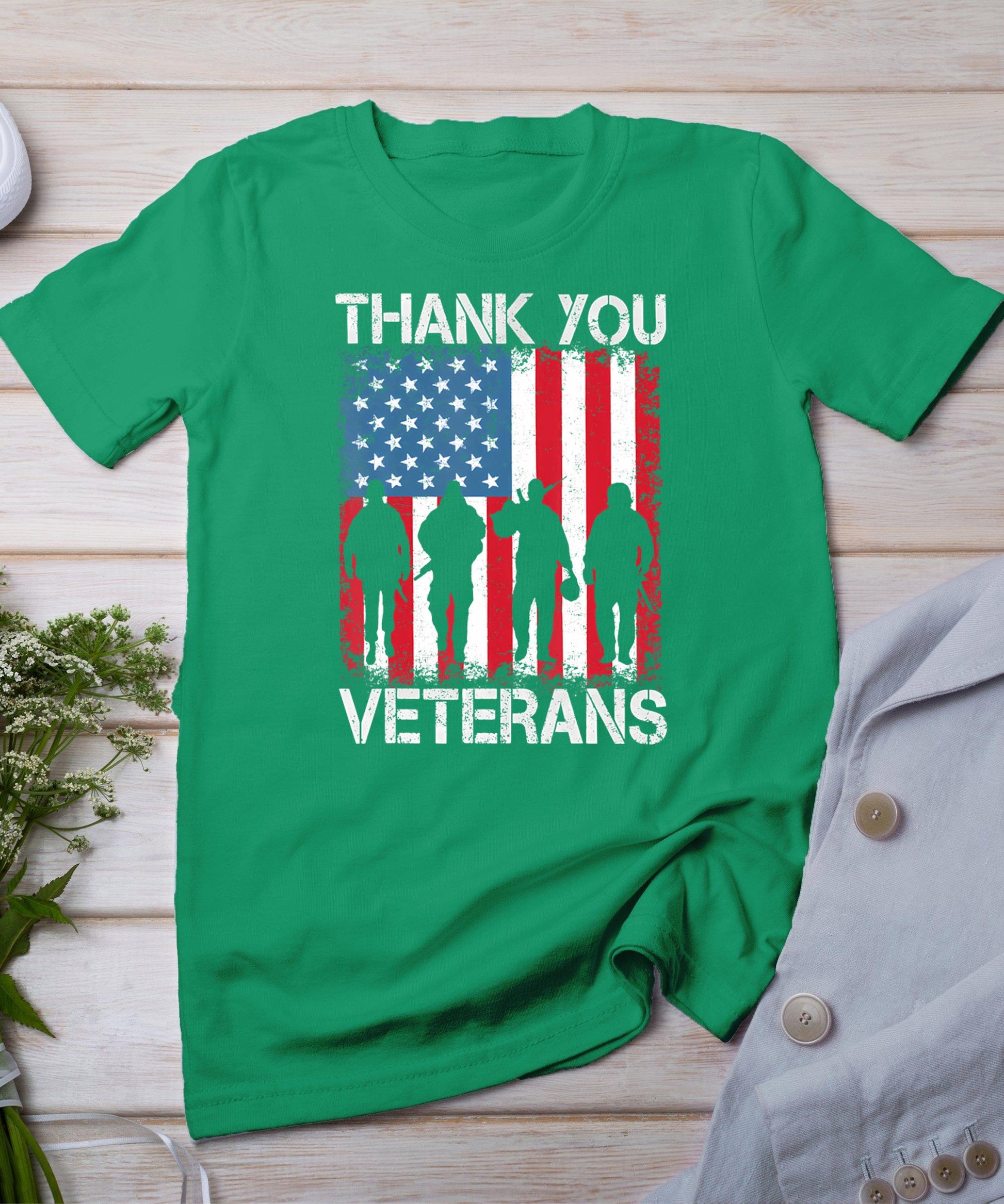 Veterans Day Shirt Gifts Thank You Veterans Tshirt Proud Tee T-Shirt