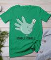 Turkey Glove Thanksgiving Gobble Nurse Thanksgiving Fall T-Shirt