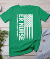 Er Nurse Distressed American Flag Emergency Room Rn Gift T-Shirt